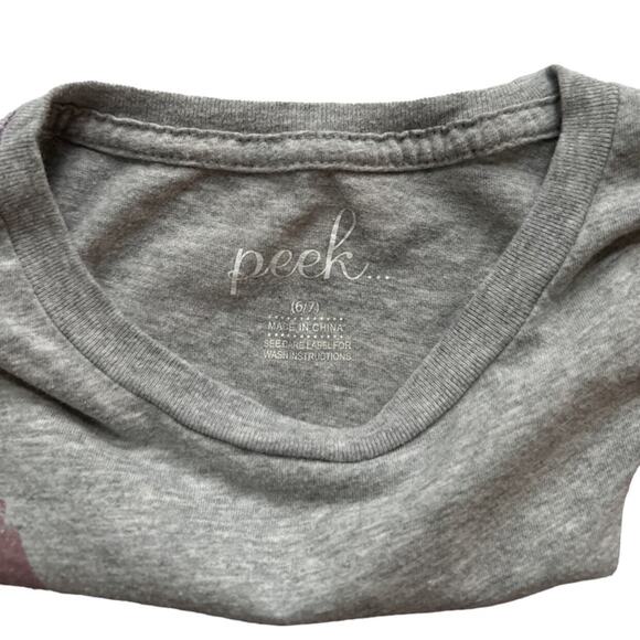 Peek In My Element Tee Size 6/7 - Picture 3 of 3